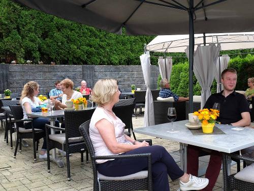 Terrasse im Landgasthaus