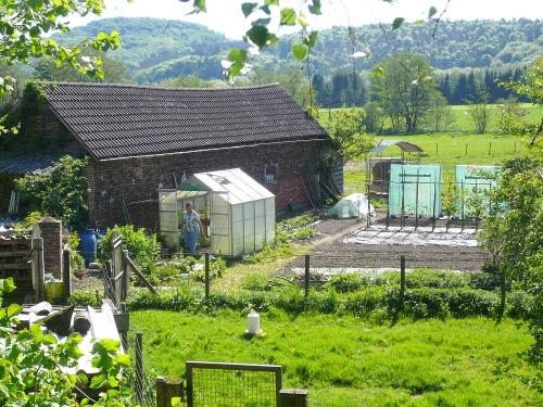 Gemüsegarten am Bauernhof Schneidmühle