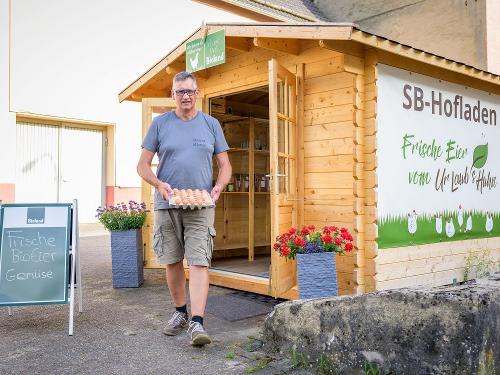 unser SB-Hofladen in Leitersweiler