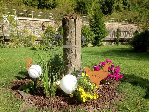 Ferienweingut Dreiherrenmühle: Garten