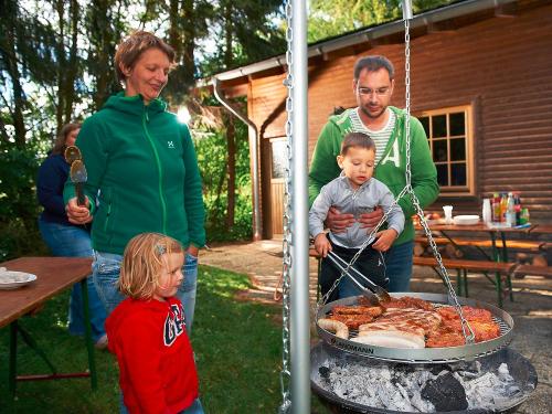 Grillplatz an der Terrasse