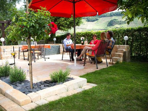 Garten im Ferienweingut Winnebeck