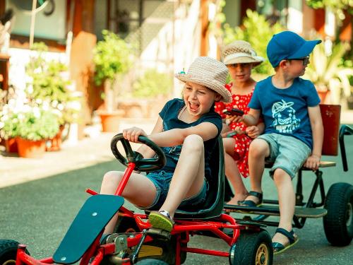 Spaß mit den Go Karts