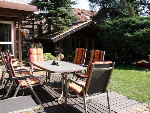 Terrasse im Garten