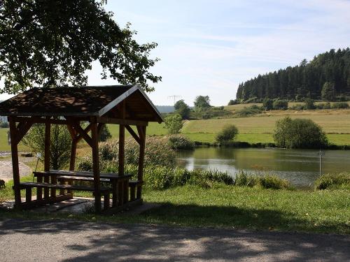 Rastplatz am Stausee
