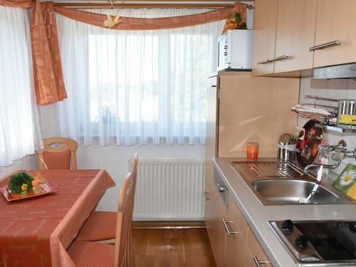 Küche Ferienwohnung Bergblick