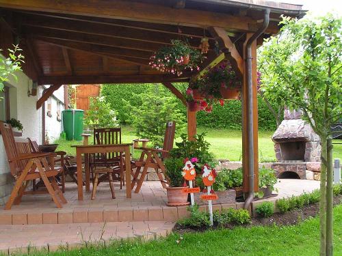 Sitzecke im Garten