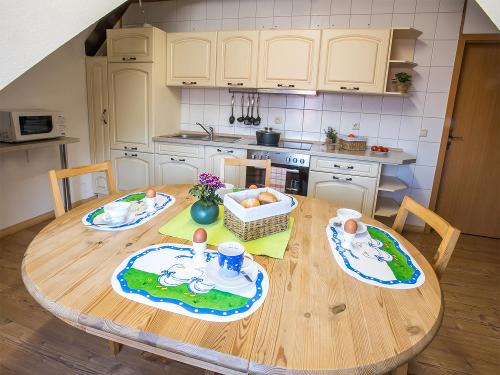 Ferienwohnung Tenne: Küche