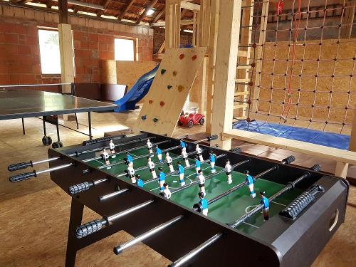 Kicker in der Spielscheune