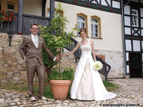 Hochzeit feiern auf dem Hof