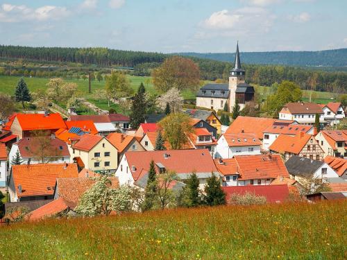 Blick auf Bücheloh bei Ilnmenau