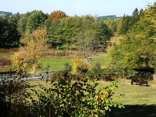 Ausblick aus den Gästezimmern
