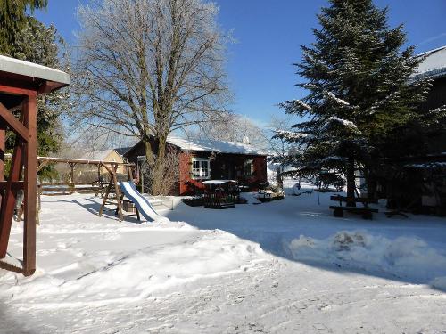 Garten im Winter
