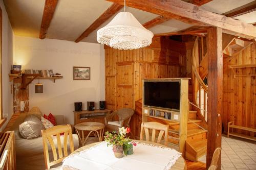 Ferienwohnung Heuboden: Wohnküche