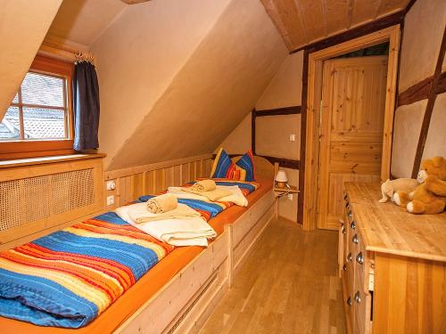Ferienwohnung Körnerboden: Schlafzimmer mit Einzelbetten