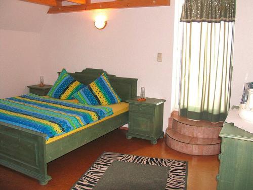 Schlafzimmer in der Ferienwohnung