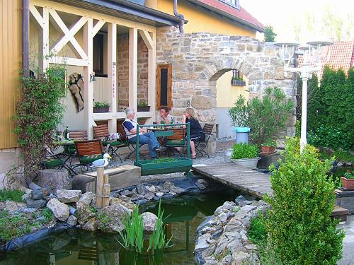 Sitzecke im Garten