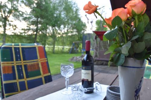 Forsthaus: Terrasse