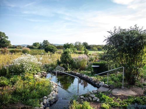 Kneipp-Tretbecken auf dem Rosenhof