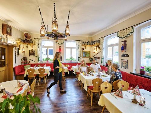 Gastraum im Landhotel