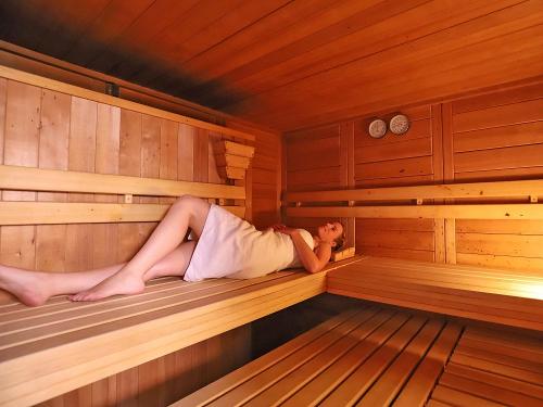 Entspannung in der Sauna