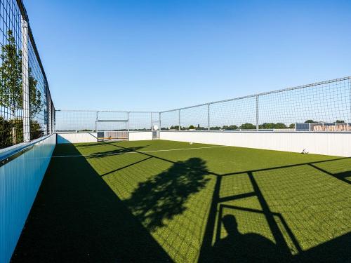 Outdoor-Fußballfeld