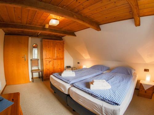 Schlafraum Doppelbett