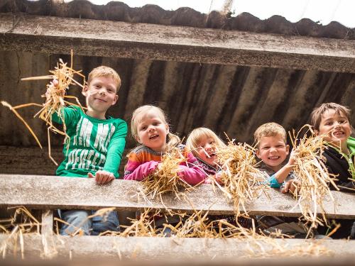 Auf dem Heuboden Auf dem Heuboden