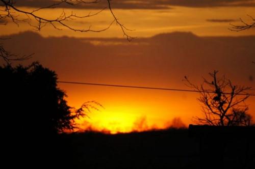 Sonnenuntergang im Münsterland