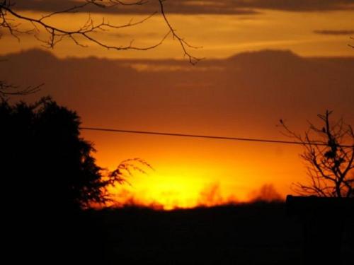 Sonnenuntergang im Münsterland