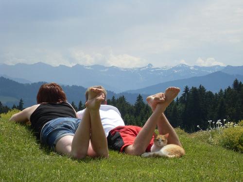 Blick in die Berge