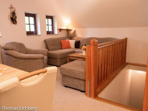 Ferienwohnung unterm Dach - Wohnraum