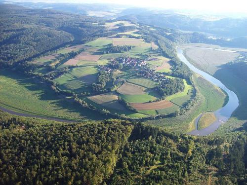 Harbshausen in Vogelperspektive