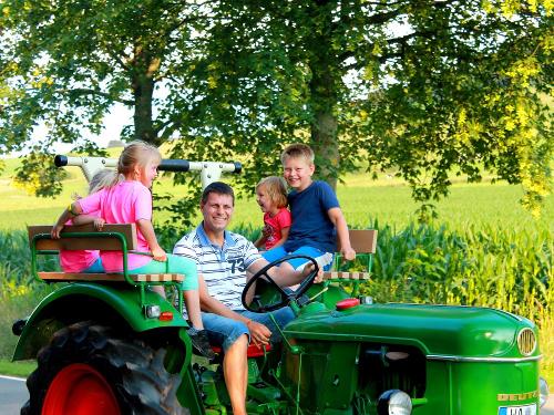 Traktor fahren