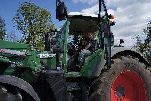 Traktor fahren