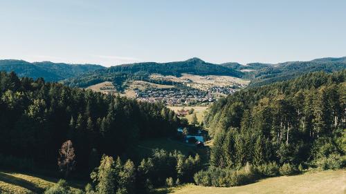 Aussicht über Unterharmesbach