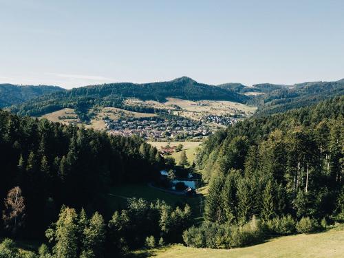 Aussicht über Unterharmesbach