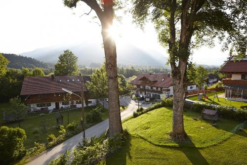 Blick vom Balkon