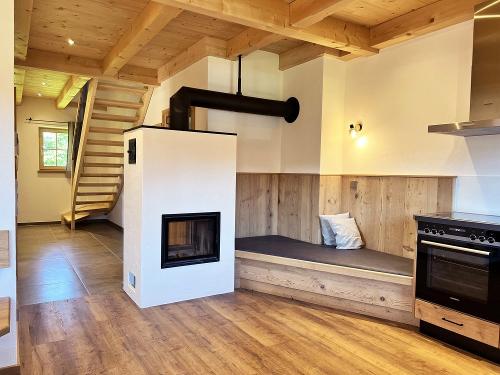 Kamin in der Küche