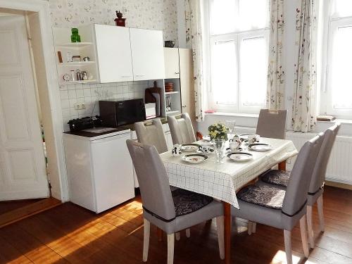 Wohnküche in der Ferienwohnung