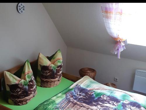 Kinderzimmer mit Doppelbett Fewo  Sonnenblume