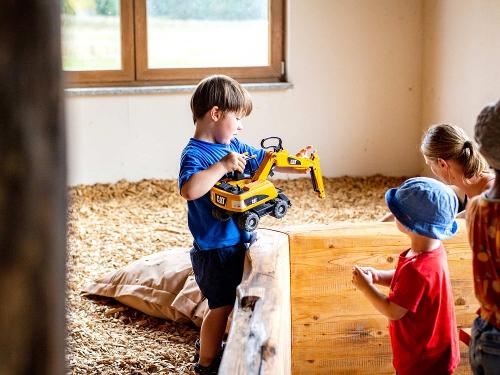 Ferienhof am Biberbach: Spielscheune