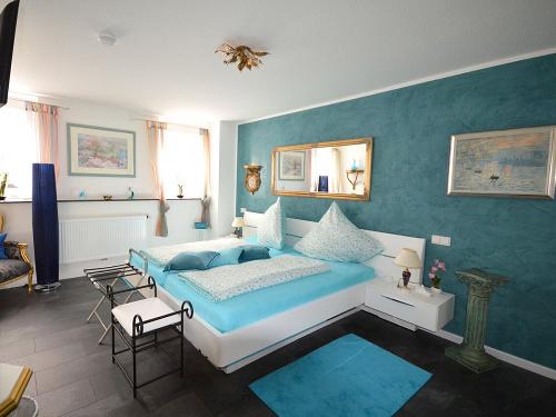 Doppelzimmer im Gästehaus Korz in Rheinhessen