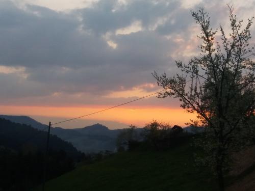 Sonnenuntergang beobachten und die Ruhe genießen