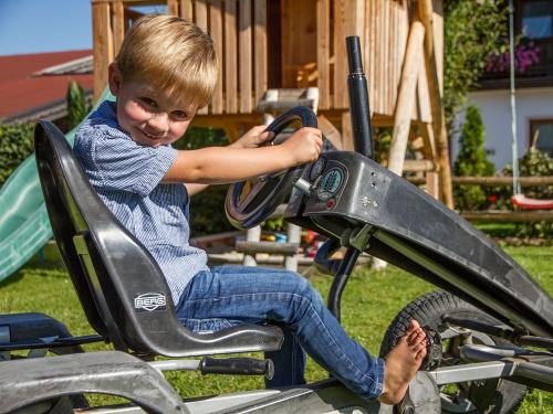 Eine Fahrt mit dem Gokart