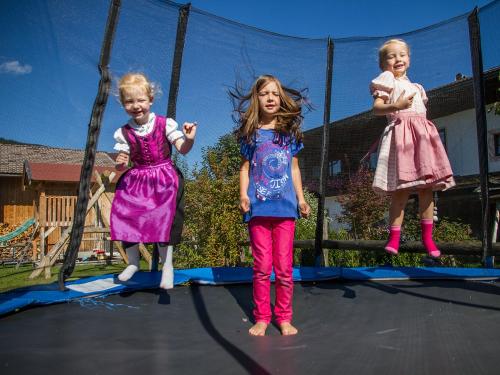 Austoben auf dem Trampolin