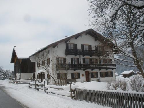 Haus im Winter