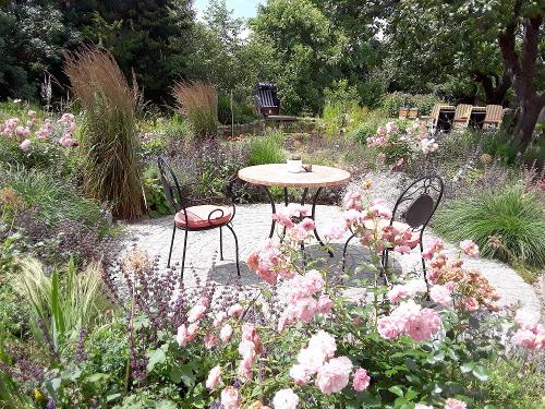 Sitzecke im Garten