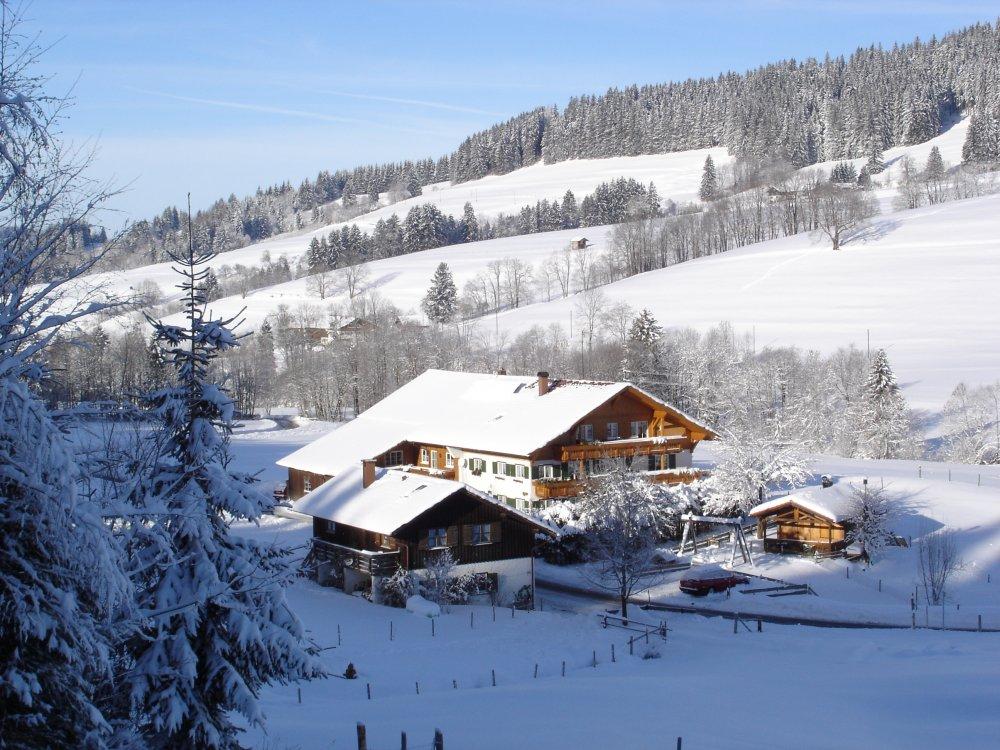 Winter beim Ferienhof Schmid Winter beim Ferienhof Schmid