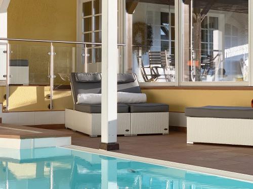 Indoor-Pool bei Jäschners Ferienwohnungen